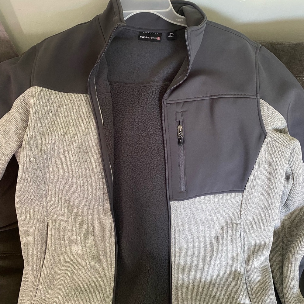 Swiss Tech Men's Gray Performance Jacket